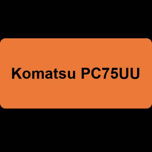 Komatsu PC75UU
